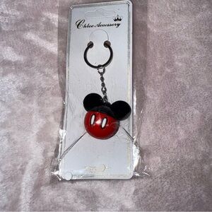 ✨✨5/$10✨✨ Chloe Accessory keychain featuring a Mickey Mouse design 3D Silicone
